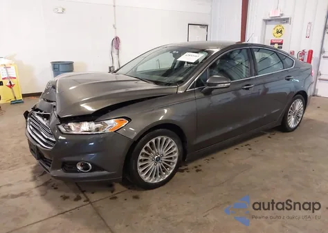 2016 Ford Fusion Titanium from USA, damaged, VIN 3FA6P0K99GR197235